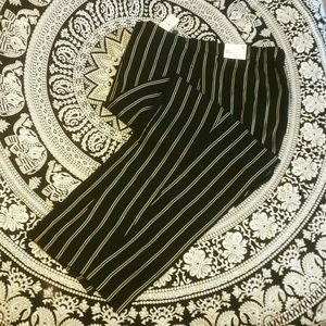 Express High Waisted Double Stripe Trousers